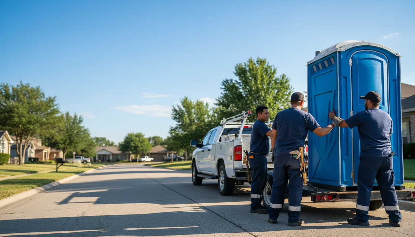 Portable Toilet Rental in Branson, MO near me